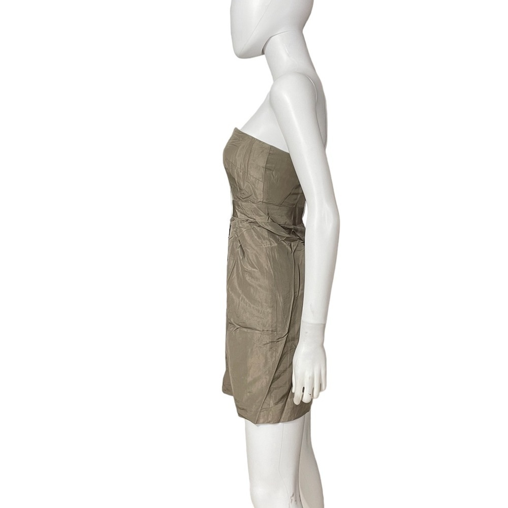 J Crew 100% Silk Strapless Dress - Picture 4 of 8